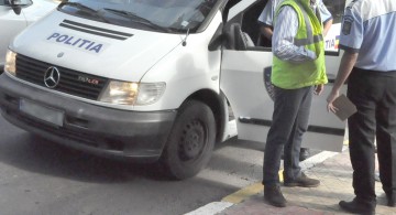 Vârstnică accidentată pe trecerea de pietoni